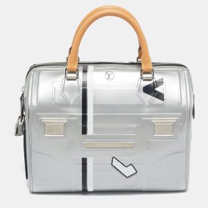 Louis Vuitton Silver Epi Spaceship Embossed Leather Speedy 25 Bag, Satchels - Luxury Closet catalog