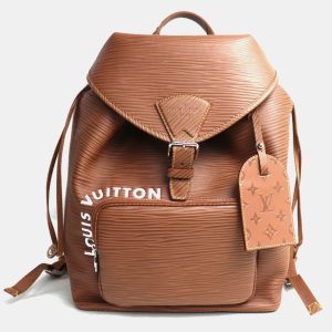 Louis Vuitton Brown Montsouris XL Backpack, Backpacks - Luxury Closet catalog
