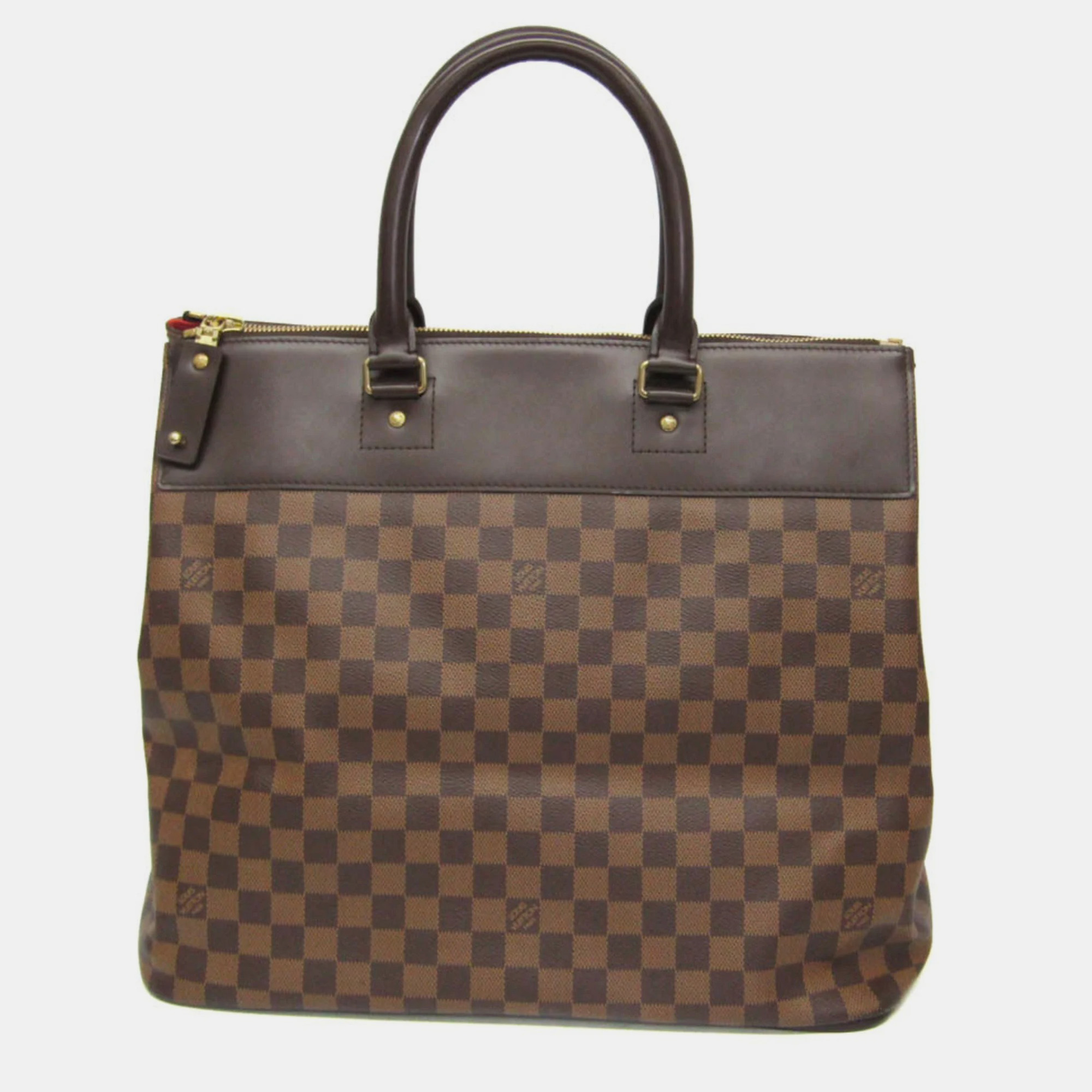 Louis Vuitton Damier Ebene Greenwich PM Boston Bag, Tote Handbags - Luxury Closet catalog