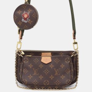 Louis Vuitton Brown Monogram Multi Pochette Accessoires Bag, Shoulder Bags - Luxury Closet catalog