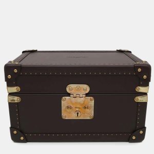 Louis Vuitton Brown Leather Boite Montre Case, Handbags - Luxury Closet catalog