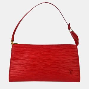 Louis Vuitton Red Epi Pochette Accessoires Shoulder Bag, Shoulder Bags - Luxury Closet catalog