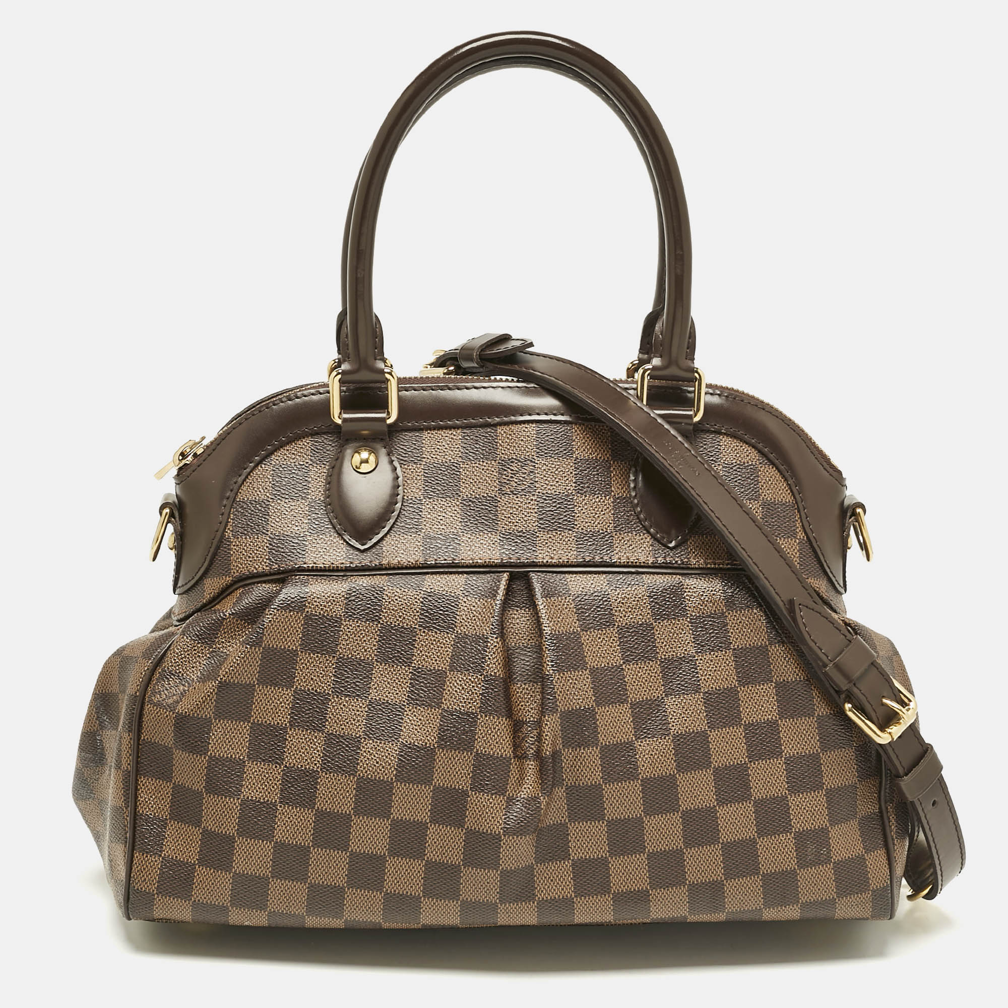 Louis Vuitton Damier Ebene Canvas Trevi PM Bag, Satchels - Luxury Closet catalog