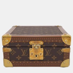 Louis Vuitton Green Monogram Jewelry Coffret Bag, Handbags - Luxury Closet catalog