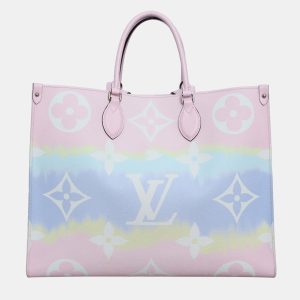 Louis Vuitton OnTheGo GM Monogram Spring Sunrise Pastel Bag, Tote Handbags - Luxury Closet catalog