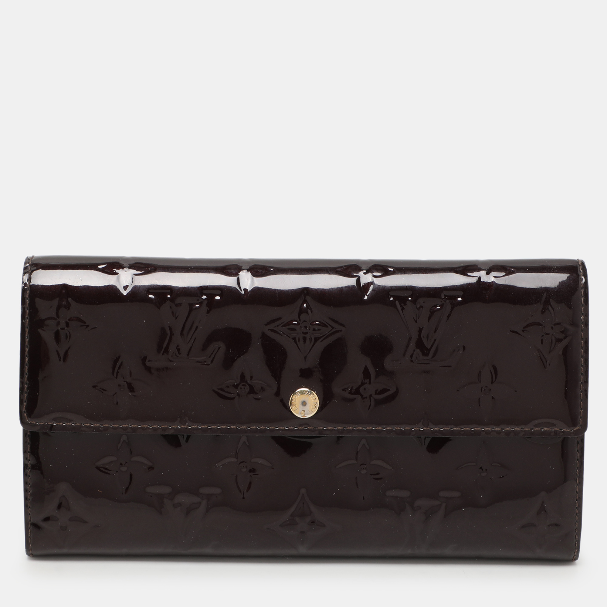 Louis Vuitton Amarante Monogram Vernis Sarah Continental Wallet, Wallets & Money Clips - Luxury Closet catalog