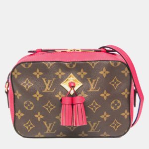Louis Vuitton Brown/Freesia Monogram Saintonge Shoulder Bag, Backpacks - Luxury Closet catalog