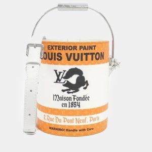 Louis Vuitton Orange LV Paint Can Bag, Shoulder Bags - Luxury Closet catalog
