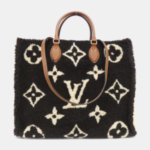 Louis Vuitton Beige Monogram Teddy OnTheGo Tote Bag, Tote Handbags - Luxury Closet catalog