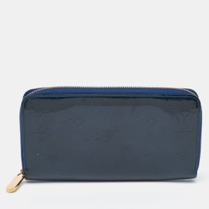 Louis Vuitton Grand Blue Monogram Vernis Leather Zippy Wallet, Wallets & Money Clips - Luxury Closet catalog
