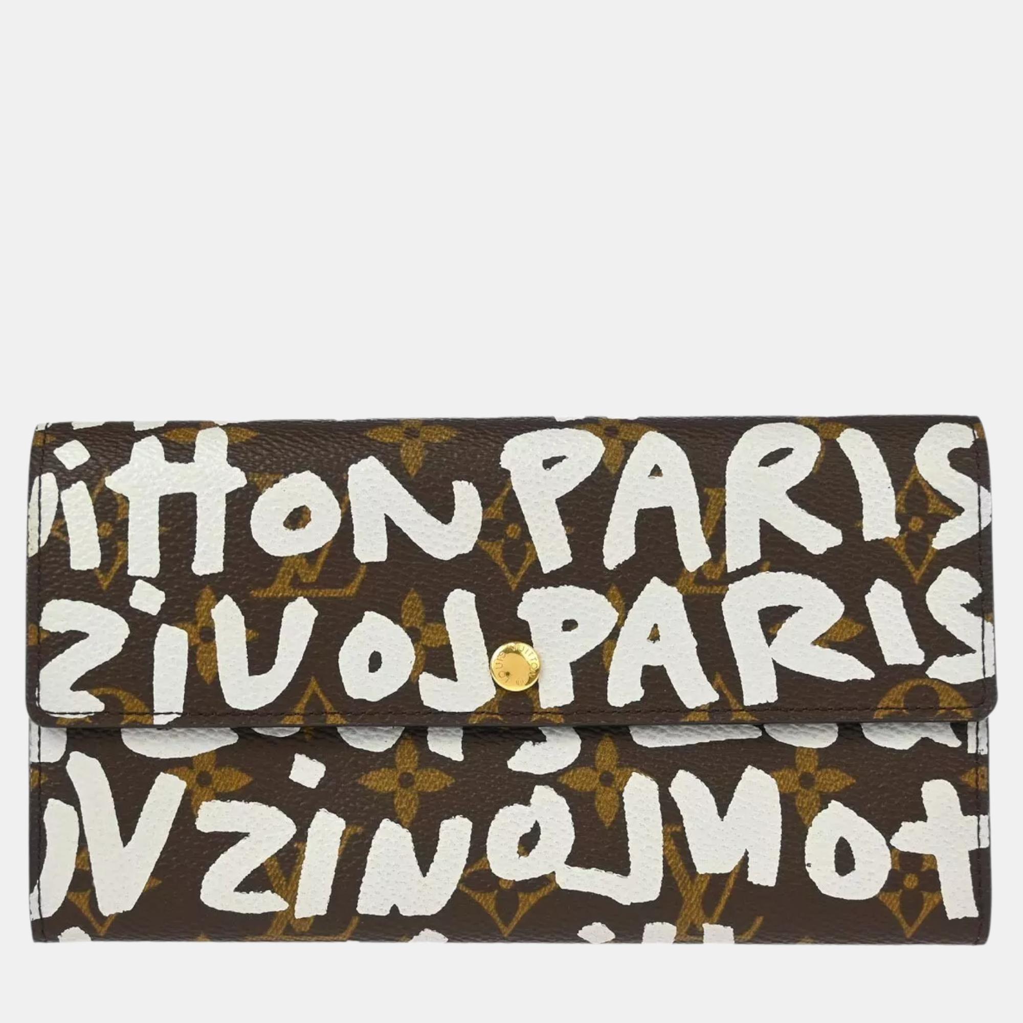 Louis Vuitton Monogram Graffiti Porte Monnaie Credit Wallet, Wallets & Money Clips - Luxury Closet catalog