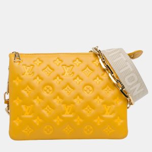 Louis Vuitton Yellow Monogram Coussin PM Bag, Shoulder Bags - Luxury Closet catalog