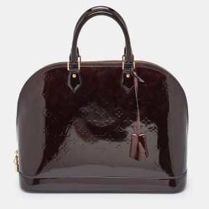 Louis Vuitton Amarante Monogram Vernis Alma MM Bag, Satchels - Luxury Closet catalog