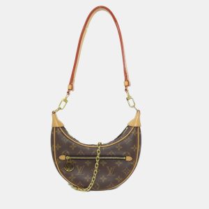 Louis Vuitton Brown Monogram Canvas Loop Shoulder Bag, Shoulder Bags - Luxury Closet catalog