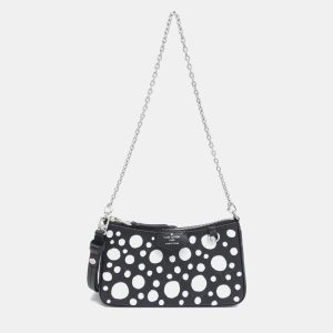 Louis Vuitton Black Monogram Empreinte Leather YK Easy Pouch Accessory Shoulder Bag, Wallets & Money Clips - Luxury Closet catalog