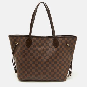 Louis Vuitton Damier Ebene Canvas Neverfull MM Bag, Tote Handbags - Luxury Closet catalog