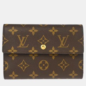 Louis Vuitton Monogram Canvas Porte-Tr&eacute;sor &Eacute;tui Papier Wallet, Wallets & Money Clips - Luxury Closet catalog