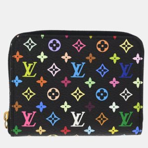 Louis Vuitton Black Multicolor Zippy Coin Purse Wallet, Wallets & Money Clips - Luxury Closet catalog