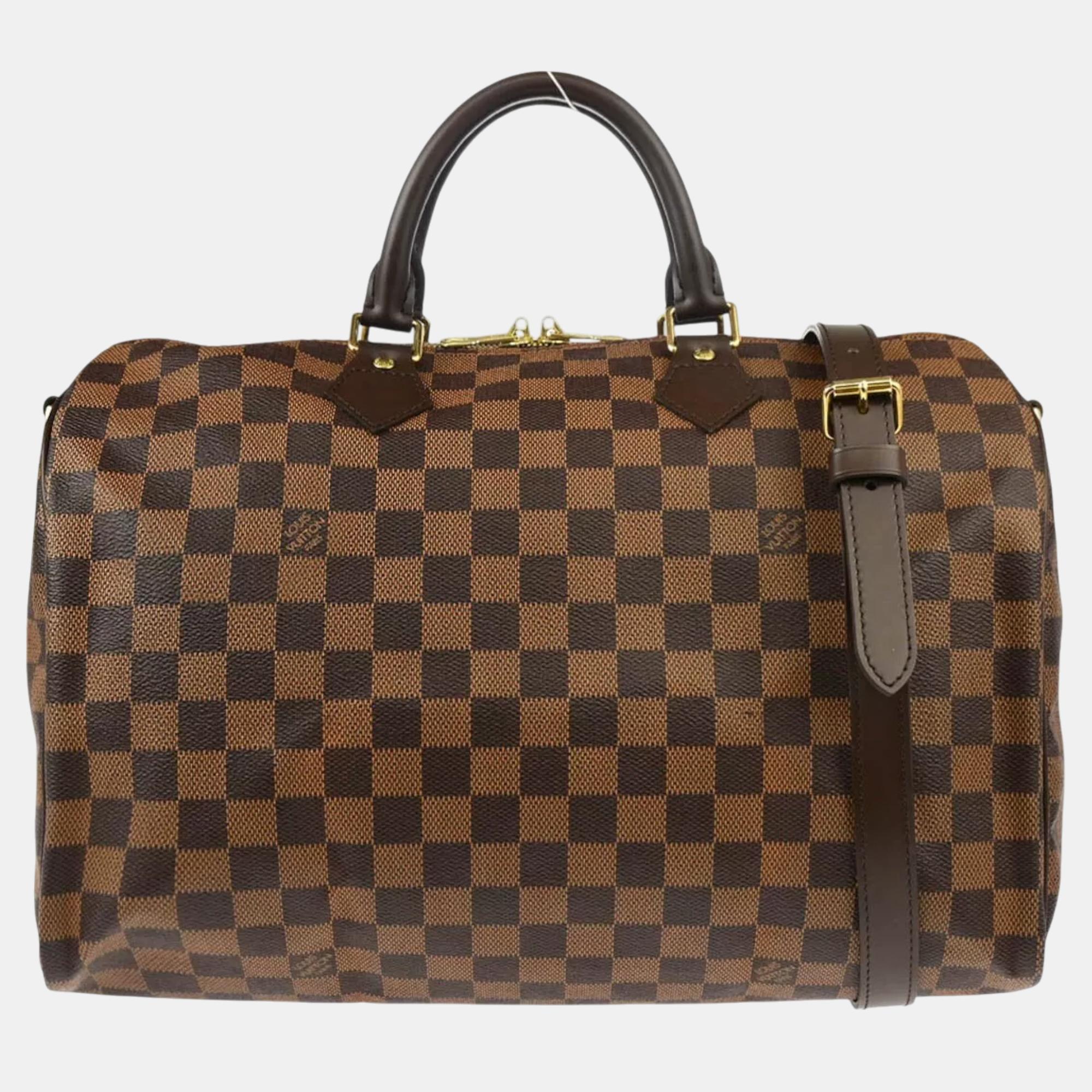 Louis Vuitton Damier Speedy Bandouliere 35 Handbag, Satchels - Luxury Closet catalog