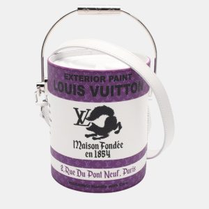 Louis Vuitton Purple Leather Paint Can Shoulder Bag, Handbags - Luxury Closet catalog