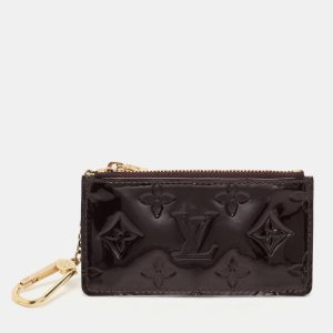 Louis Vuitton Burgundy Patent Leather Cles Purse, Wallets & Money Clips - Luxury Closet catalog