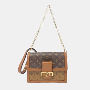 Louis Vuitton Monogram Reverse Dauphine MM Shoulder Bag, Shoulder Bags - Luxury Closet catalog
