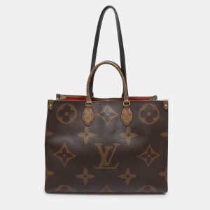 Louis Vuitton Monogram Reverse Giant Canvas OnTheGo GM Bag, Tote Handbags - Luxury Closet catalog