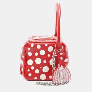 Louis Vuitton Red and White Monogram Leather Yayoi Kusama Infinite Dots Cub Shoulder Bag, Shoulder Bags - Luxury Closet catalog
