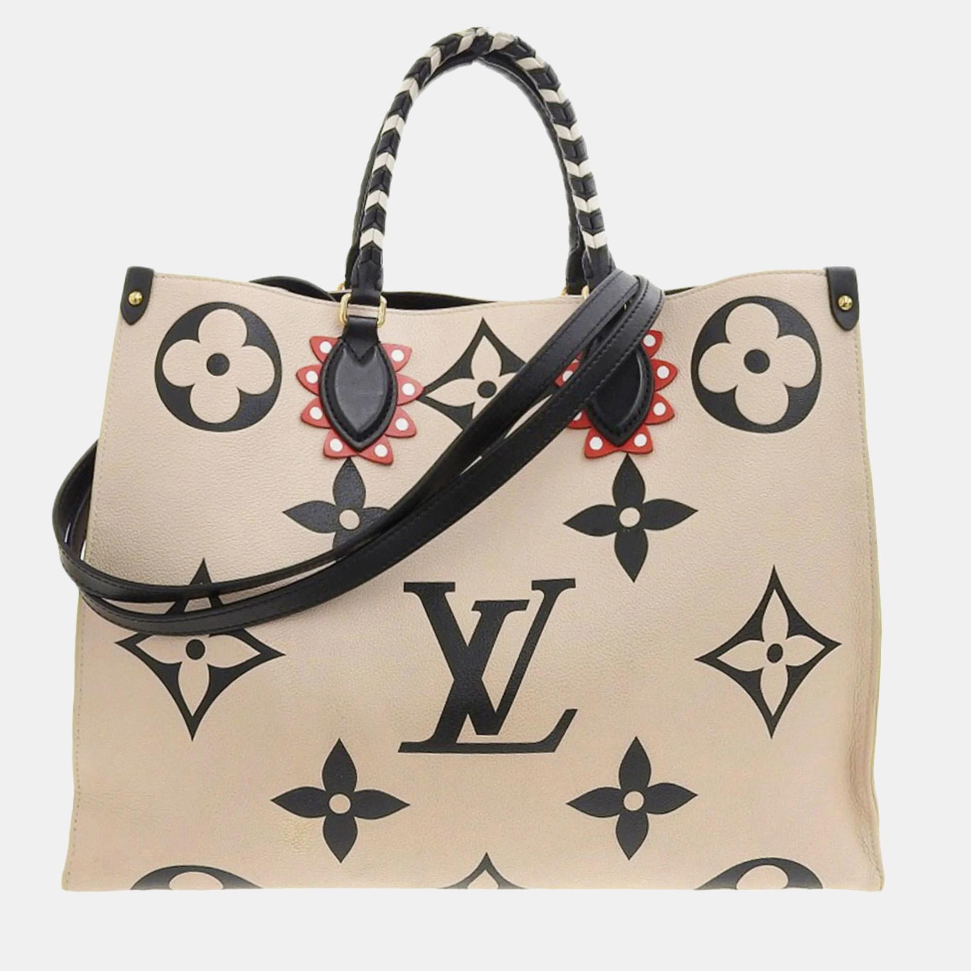 Louis Vuitton Beige Giant Monogram Empreinte OnTheGo GM Tote Bag, Tote Handbags - Luxury Closet catalog