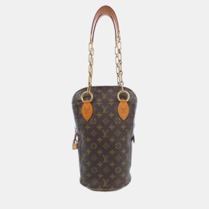 Louis Vuitton Brown Monogram Canvas Punching Shoulder Bag, Satchels - Luxury Closet catalog