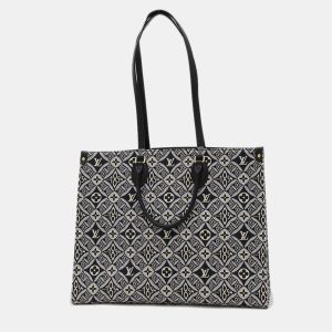 Louis Vuitton Monogram Jacquard OnTheGo GM Tote Bag, Tote Handbags - Luxury Closet catalog