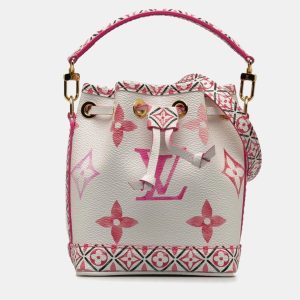 Louis Vuitton White LV By The Pool Nano Noe Shoulder Bag, Handbags - Luxury Closet catalog