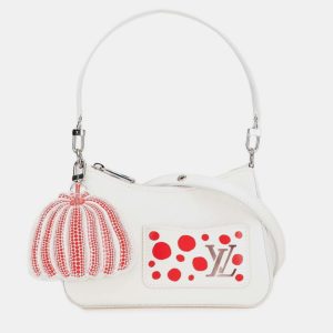 Louis Vuitton White Red Leather Yayoi Kusama Epi Marellini Shoulder Bag, Shoulder Bags - Luxury Closet catalog