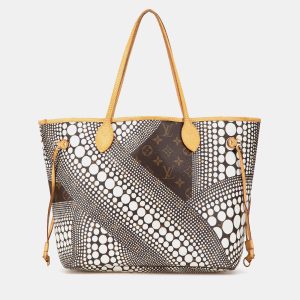 Louis Vuitton Brown Yayoi Kusama Monogram Neverfull MM Bag, Tote Handbags - Luxury Closet catalog