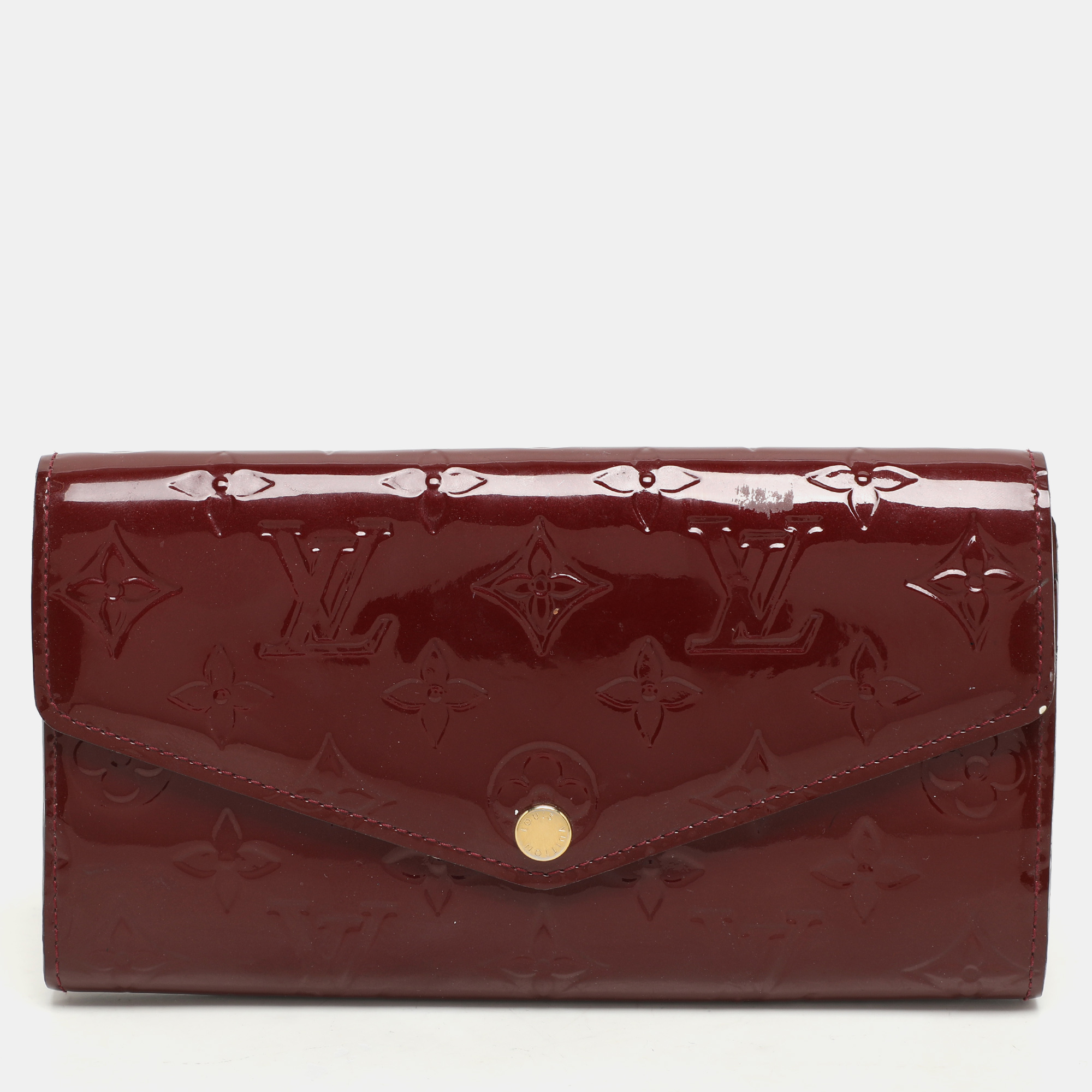 Louis Vuitton Pomme D’amour Monogram Vernis Leather Sarah Wallet, Wallets & Money Clips - Luxury Closet catalog
