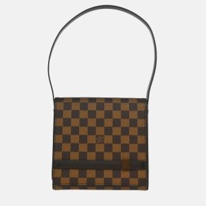Louis Vuitton Brown Damier Ebene Canvas Tribeca Mini Handbag, Satchels - Luxury Closet catalog