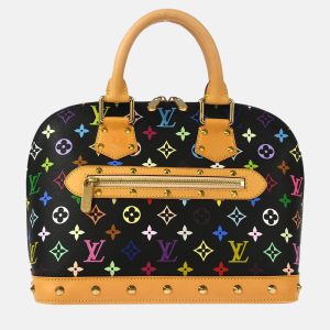Louis Vuitton Black Monogram Multicolor Canvas Alma Handbag, Satchels - Luxury Closet catalog