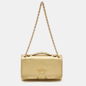 Louis Vuitton Gold Leather Very Chain Bag, Shoulder Bags - Luxury Closet catalog