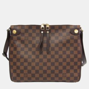 Louis Vuitton Brown Damier Ebene Duomo Shoulder Bag, Shoulder Bags - Luxury Closet catalog