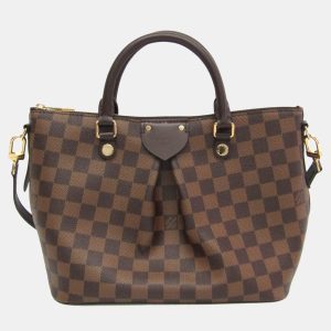 Louis Vuitton Brown Ebene Damier Siena PM Handbag, Tote Handbags - Luxury Closet catalog