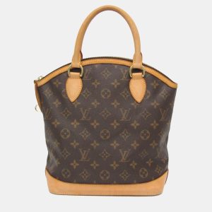 Louis Vuitton Brown Monogram Lockit Handbag, Satchels - Luxury Closet catalog