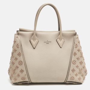Louis Vuitton Galet Beige Monogram Leather W PM Bag, Shoulder Bags - Luxury Closet catalog