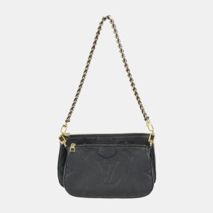 Louis Vuitton Black Monogram Empreinte Leather Multi Pochette Accessoires Shoulder Bag, Shoulder Bags - Luxury Closet catalog