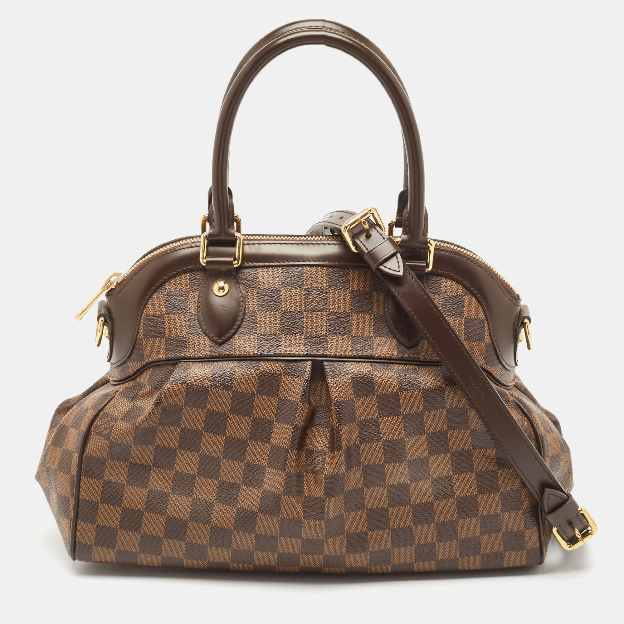 Louis Vuitton Damier Ebene Canvas Trevi PM Bag, Satchels - Luxury Closet catalog