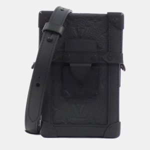 Louis Vuitton Black Monogram Taurillon Leather Vertical Trunk Wearable Wallet, Wallets & Money Clips - Luxury Closet catalog