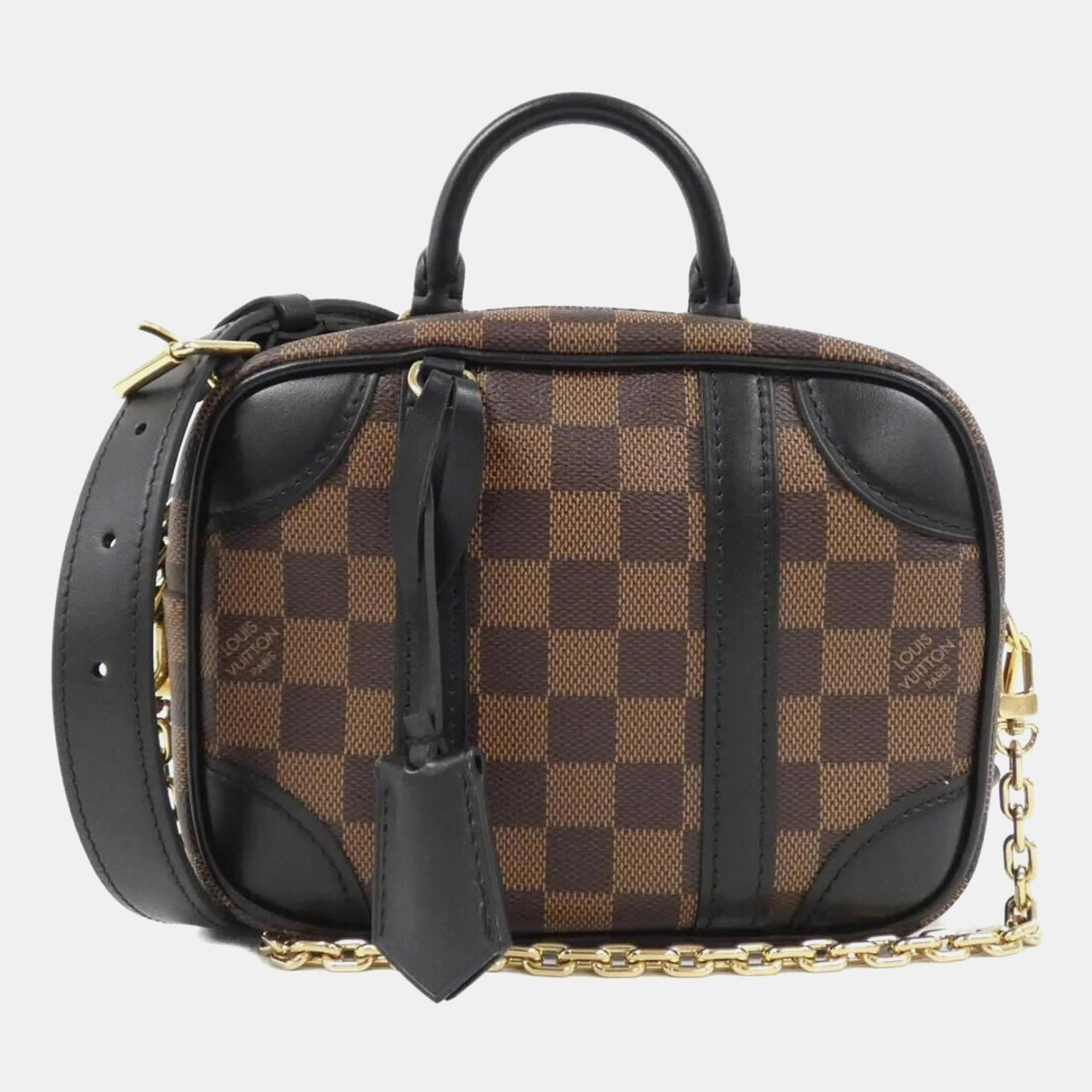 Louis Vuitton Damier Ebene Canvas Valisette Souple BB Shoulder Bag, Satchels - Luxury Closet catalog