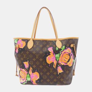 Louis Vuitton Monogram Rose Stephen Sprouse Neverfull MM Bag, Tote Handbags - Luxury Closet catalog
