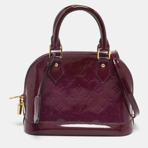 Louis Vuitton Amethyste Monogram Vernis Alma BB Bag, Satchels - Luxury Closet catalog
