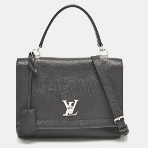 Louis Vuitton Black Leather Lockme II Bag, Satchels - Luxury Closet catalog