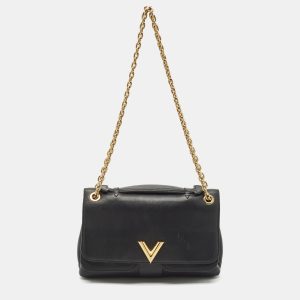 Louis Vuitton Black Monogram Leather Very Chain Bag, Satchels - Luxury Closet catalog